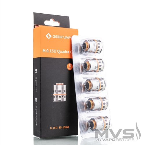 geekvape quadra coil GEEKVAPE- Z 0.15OHM COIL 5 PACK 80-90W